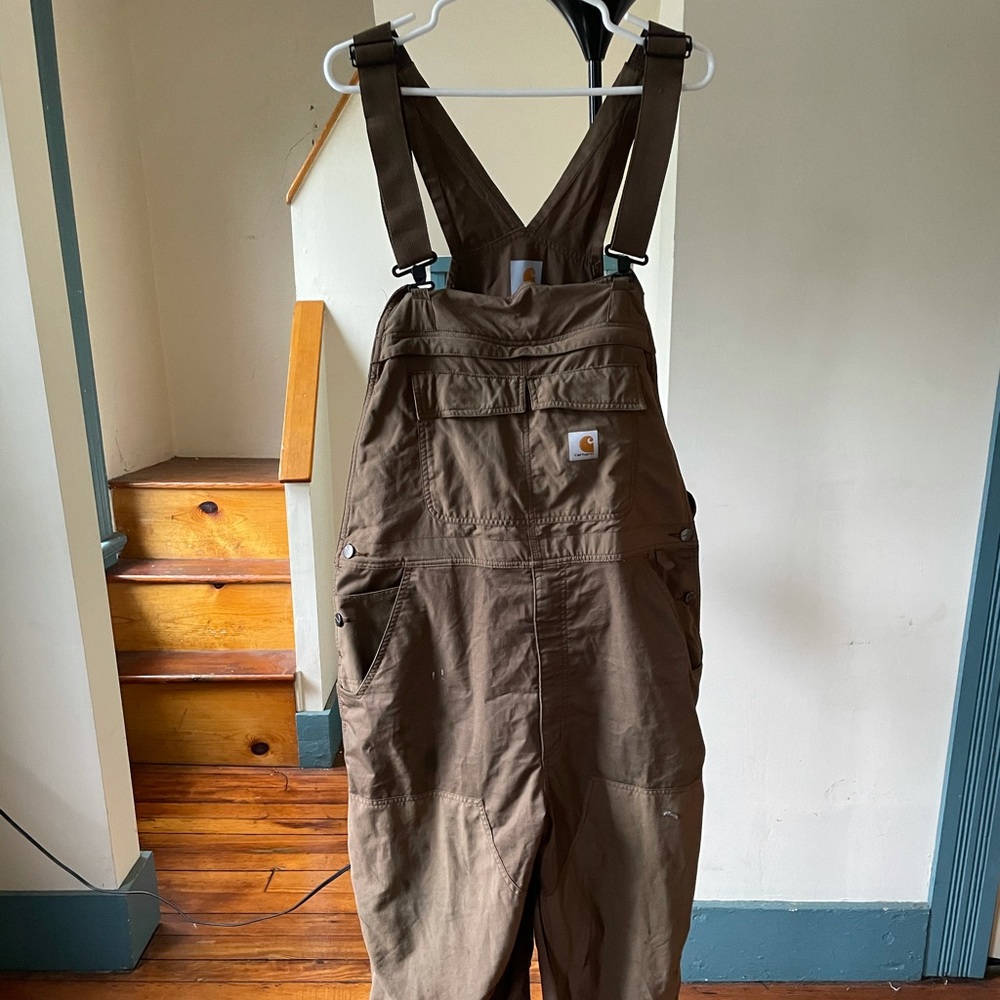 Carhartt Brown Men’s Work Cover Overalls
